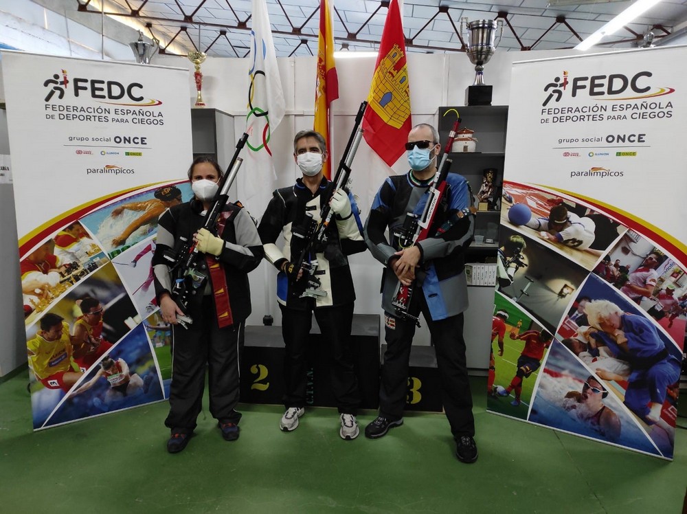 Doblete navarro en el Campeonato de España de Tiro para Ciegos